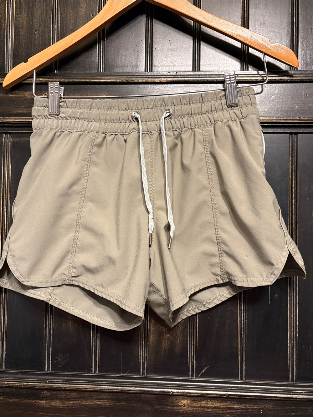 VuoriGreen Drawstring Athletic Shorts